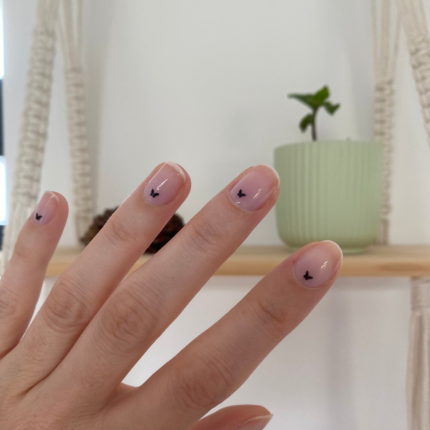 Blooming Spring Nail Tattoos