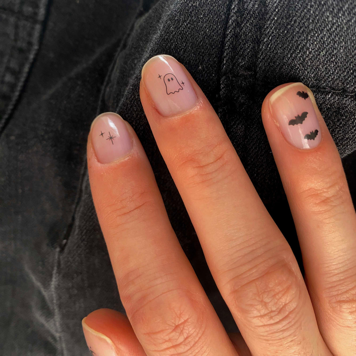 chauve souris nail art