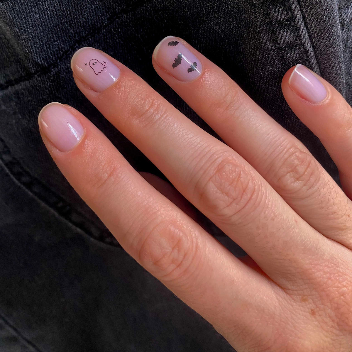 fantome nail art