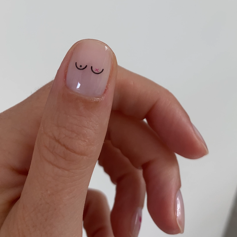 Nail Tattoos Octobre Rose🎀